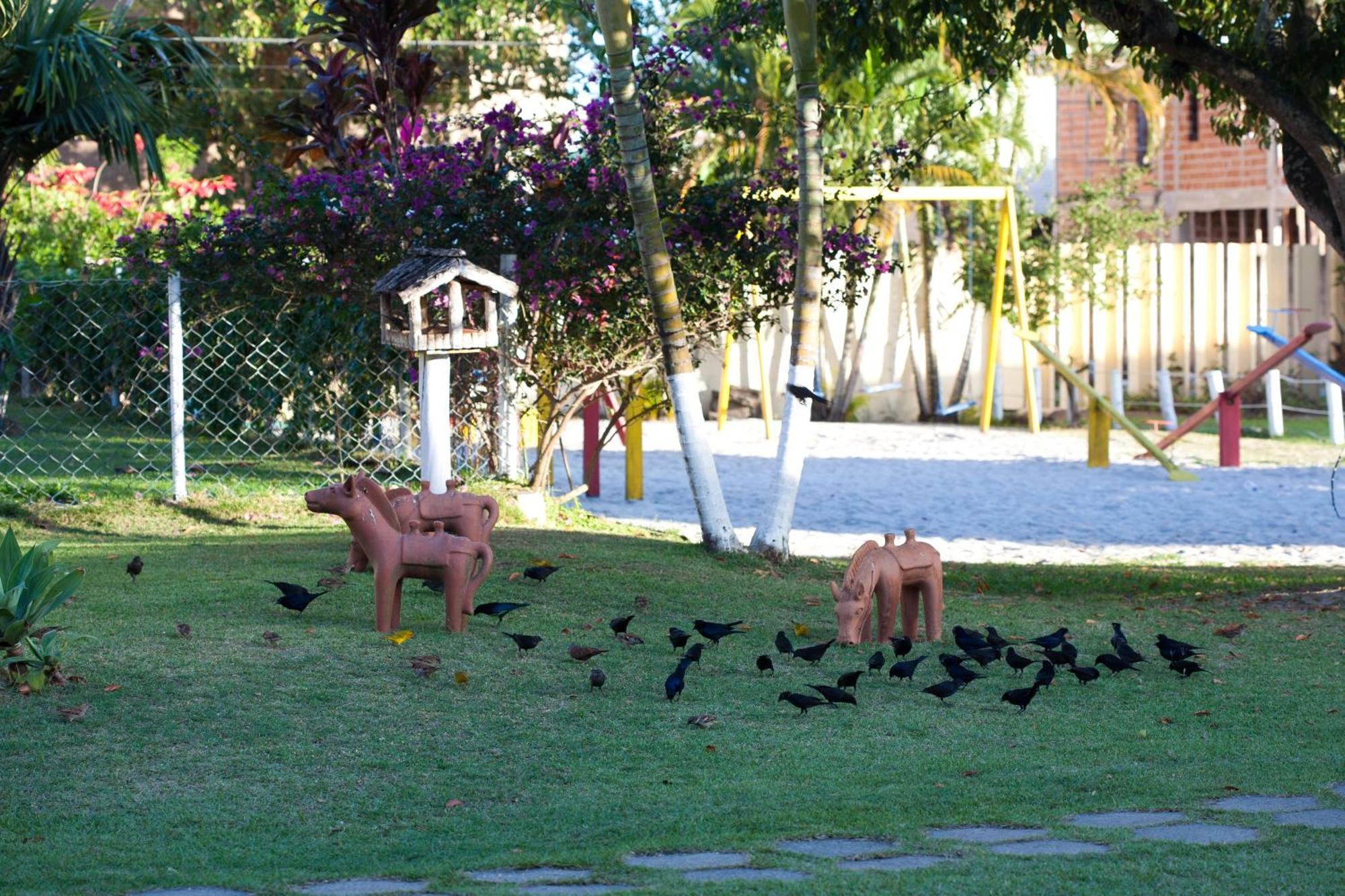 Hotel Pousada Caminho Da Praia กวาราปารี ภายนอก รูปภาพ