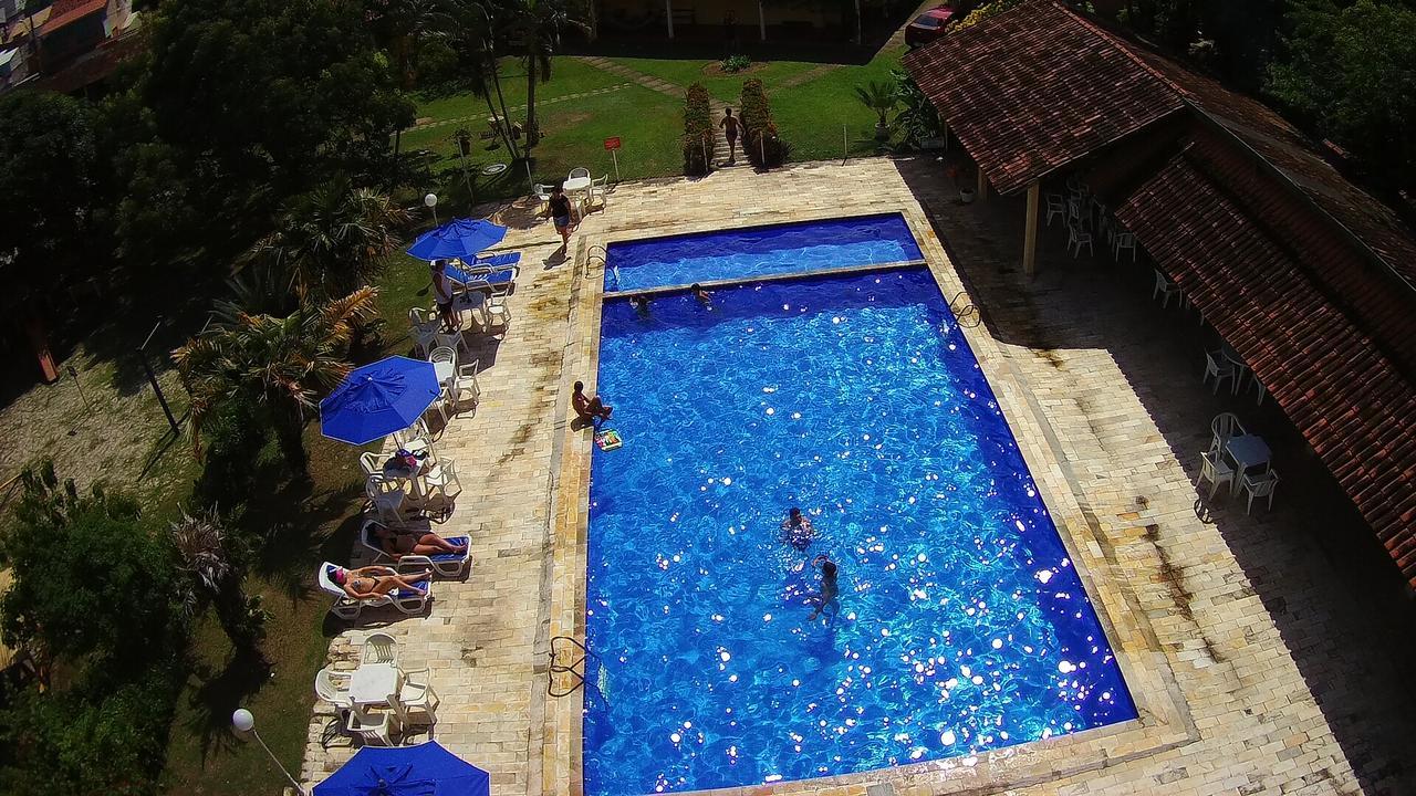 Hotel Pousada Caminho Da Praia กวาราปารี ภายนอก รูปภาพ